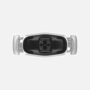 Belkin F7U017BT Support Voiture Passif Smartphone Jusqu'à 5.5" Grille Ventilation Aluminium/Caoutchouc Noir/Argent Rotation 180° - Miniature 2