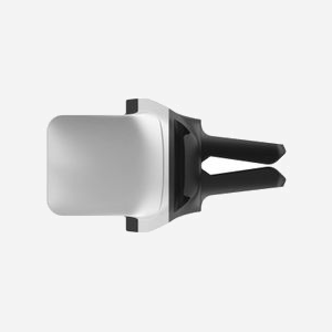 Belkin F7U017BT Support Voiture Passif Smartphone Jusqu'à 5.5" Grille Ventilation Aluminium/Caoutchouc Noir/Argent Rotation 180° - Miniature 3