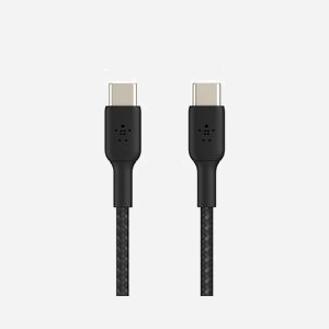 Belkin CAB004BT1MBK Câble USB-C Mâle vers USB-C Mâle Noir 1m, USB-IF Certifié, Connecteurs Droit, Compatible Plug and Play - Miniature 3