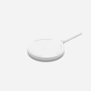 Belkin WIA001BTWH Chargeur Secteur 10W à Induction (Qi) pour Téléphone Mobile, Charge Rapide, Câble 1.2m, Blanc, Auto-Adaptatif - Miniature 2