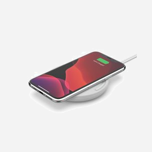 Belkin WIA001BTWH Chargeur Secteur 10W à Induction (Qi) pour Téléphone Mobile, Charge Rapide, Câble 1.2m, Blanc, Auto-Adaptatif - Miniature 3