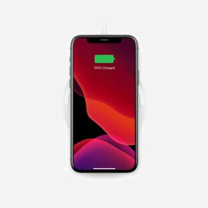 Belkin WIA001VFWH Chargeur Induction 10W, Secteur, Quick Charge 3.0, Qi, Blanc, Câble 1.2m, Téléphones Compatibles, Coques < 3mm - Miniature 2