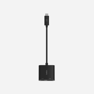 Belkin AVC002BTBK Station d'accueil USB 3.2 Gen 1 Type-C Noir, Power Delivery 60W, 1x HDMI, Compatible Windows/macOS, 131.5x59x14mm - Miniature 2