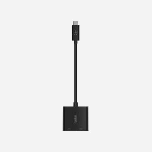 Belkin AVC002BTBK Station d'accueil USB 3.2 Gen 1 Type-C Noir, Power Delivery 60W, 1x HDMI, Compatible Windows/macOS, 131.5x59x14mm - Miniature 3