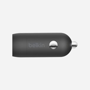 Belkin BOOST↑CHARGE CCA003BTBK Chargeur Auto USB-C 20W Power Delivery Quick Charge pour Smartphone/Tablette Noir (1x USB-C, 101.6x30.5x134.6mm) - Miniature 2