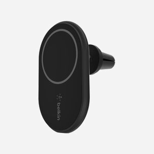 Belkin WIC004BTBK Chargeur Auto USB 20W avec Recharge sans fil 10W - Noir - Câble USB-C 1.2m - Compatible iOS (iPhone 12/13 series) - Miniature 2