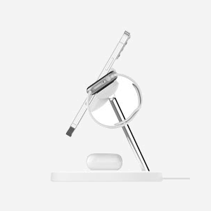Belkin WIZ017vfWH Station de Charge 3-en-1 MagSafe 15W Secteur Blanc pour iPhone 12/13, Apple Watch (Series 2 à 7) et AirPods, avec Indicateur LED - Miniature 5