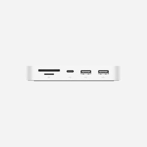 Belkin INC011BTWH Hub USB-C 3.2 Gen 1 avec 2x USB-A, 1x USB-C, RJ-45, Lecteur Cartes SD/MicroSD, Alimentation USB, Blanc - Miniature 4