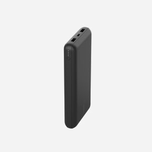 Belkin BPB012btBK Batterie Externe 20000mAh Noir, 2x USB-A & 1x USB-C, 15W, Indicateur LED, Câble USB-A vers USB-C inclus, 439.9g