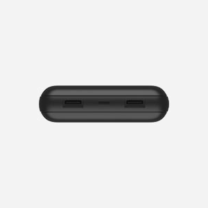 Belkin BPB012btBK Batterie Externe 20000mAh Noir, 2x USB-A & 1x USB-C, 15W, Indicateur LED, Câble USB-A vers USB-C inclus, 439.9g - Miniature 4
