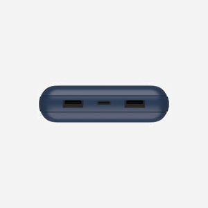 Belkin BPB012btBL Batterie Externe 20000mAh Bleu - 2x USB Type-A, 1x USB Type-C, 15W - Compatible Smartphones/Tablettes - Câble USB-A vers USB-C inclus - Miniature 4