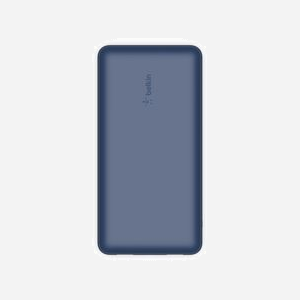 Belkin BPB012btBL Batterie Externe 20000mAh Bleu - 2x USB Type-A, 1x USB Type-C, 15W - Compatible Smartphones/Tablettes - Câble USB-A vers USB-C inclus - Miniature 5