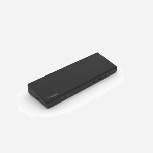 Belkin INC007VFBK Station d'accueil USB-C 4K DisplayLink Triple Affichage (3x HDMI, 2x DisplayPort) 5x USB-A, 2x USB-C, Gigabit Ethernet, 85W PD, Windows/macOS/ChromeOS - Miniature 2