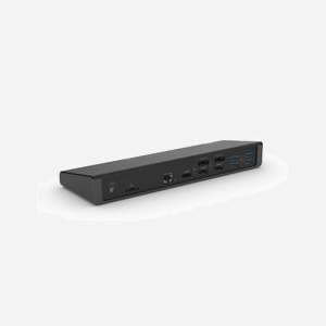 Belkin INC007VFBK Station d'accueil USB-C 4K DisplayLink Triple Affichage (3x HDMI, 2x DisplayPort) 5x USB-A, 2x USB-C, Gigabit Ethernet, 85W PD, Windows/macOS/ChromeOS - Miniature 4