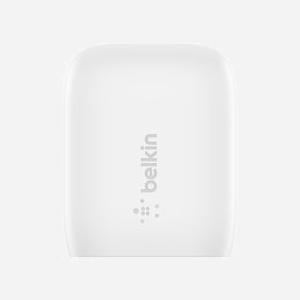 Belkin BoostCharge WCA006VFWH - Chargeur Secteur USB-C 20W Power Delivery 3.1 PPS GaN - Blanc - Smartphones et Tablettes - Compatible Google Pixel, iPhone, Galaxy - Miniature 4