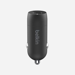 Belkin CCA004BT1MBK-B6 Chargeur Allume-cigare 30W USB-C Power Delivery (PPS) Noir - 1 Port USB-C - Câble USB-C vers USB-C 1m - Charge Rapide - Miniature 4
