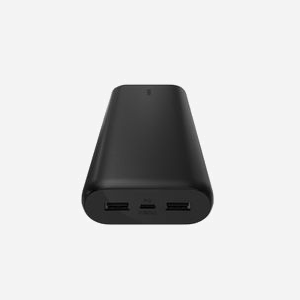 Belkin BPB014BTBK Batterie Externe 20000mAh Power Delivery 20W, 2x USB-A et 1x USB-C, Noir, 76.2x40.6x15.2mm, 375g, Câble USB-C inclus - Miniature 4