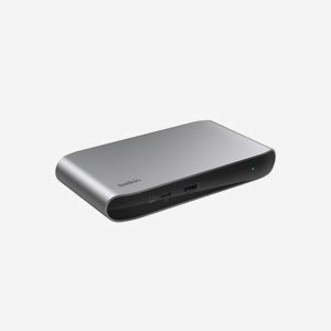 Belkin Hub Thunderbolt 4 INC013VFSGY : 4 ports Thunderbolt 4, 1 port USB 3.2 Gen 2 Type-A, 40000 Mbit/s, 8K Ultra HD, USB Power Delivery 150W - Miniature 1
