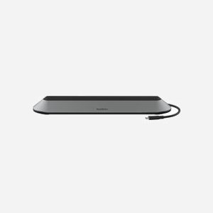Belkin INC014BTSGY - Station d'accueil USB-C 3.2 Gen 2, 100W PD, Double HDMI 4K 60Hz, VGA, Ethernet 2.5Gbps, Lecteur SD/MicroSD, USB-A/USB-C, ChromeOS - Miniature 4
