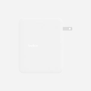 Belkin BoostCharge Pro 140W Blanc - Chargeur Secteur Intérieur Universel - 3x USB-C (Power Delivery 3.1 jusqu'à 140W), 1x USB-A 3.2 Gen 1 - GaN - Miniature 4