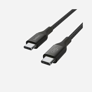 Belkin CAB015bt2MBK : Câble USB-C vers USB-C 2m, USB 2.0, 240W Power Delivery, Compatible iPad, MacBook, Galaxy, ThinkPad, Nintendo Switch - Miniature 2