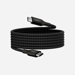 Belkin CAB015bt2MBK : Câble USB-C vers USB-C 2m, USB 2.0, 240W Power Delivery, Compatible iPad, MacBook, Galaxy, ThinkPad, Nintendo Switch - Miniature 5