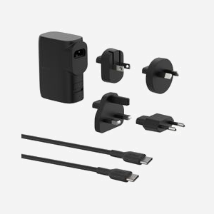 Belkin Chargeur Secteur 25W USB-C Power Delivery 3.0 + USB-A Noir, PPS, Protection Surtension, Câble USB-C vers USB-C 1m, BPZ003BT1MBK-B6