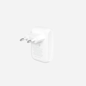 Belkin WCB009vfWH Chargeur Secteur 42W, 1x USB-C Power Delivery 30W, 1x USB-A 12W, Technologie PPS, Compatible Smartphones, Tablettes, Ordinateurs portables - Miniature 2