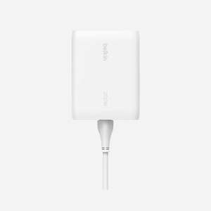 Belkin WCH015VFWH - Chargeur Secteur 200W 4x USB-C Power Delivery 3.1 GaN, Compatible Ordinateur Portable, Smartphone, Tablette, câble 1.5m - Miniature 5