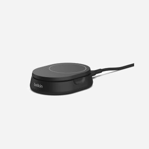 Belkin BoostCharge Pro WIA008BTBK : Chargeur sans Fil Qi2 15W Secteur pour Smartphone (iPhone 15 & compatibles) avec Port USB-C, Noir, Câble 1.5m - Miniature 4
