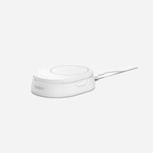 Belkin BoostCharge Pro WIA008VFWH Chargeur Secteur sans Fil Qi2 15W Blanc - USB-C, inclinable 0-75°, câble 1.5m - Compatible iPhone 12 à 15 Pro Max - Miniature 3