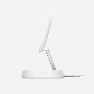 Belkin BoostCharge Pro WIA008VFWH Chargeur Secteur sans Fil Qi2 15W Blanc - USB-C, inclinable 0-75°, câble 1.5m - Compatible iPhone 12 à 15 Pro Max - Miniature 4