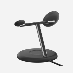 Belkin WIZ023VFBK Chargeur USB Intérieur Noir pour Smartphone, Smartwatch, Écouteurs - Recharge sans Fil - Compatible iPhone 15/14/13/12, Apple Watch, AirPods - 3 Appareils - Miniature 2