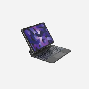 Belkin BBZ002FR-V1 Clavier Bluetooth Noir avec Étui pour iPad Pro 11" (3ème Gén.) et 10.5" - Pavé Tactile, Rétroéclairage, Batterie 600mAh