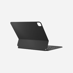 Belkin Connect BBZ003DE-V1 : Coque QWERTY 12.9" pour iPad Pro/Air, batterie 600mAh, fermeture magnétique, fonction marche/veille, 230x285x17.2mm, 740g, noir - Miniature 4