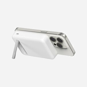 Belkin BoostCharge Pro BPD008BTWH Chargeur sans Fil 15W Blanc, Compatible MagSafe, USB Type-C, pour iPhone 12 à 15 Pro Max - Miniature 2