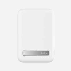 Belkin BoostCharge Pro BPD008BTWH Chargeur sans Fil 15W Blanc, Compatible MagSafe, USB Type-C, pour iPhone 12 à 15 Pro Max - Miniature 5