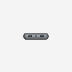 Belkin BoostCharge BPB012BTGY Batterie Externe 20000 mAh Gris - 2x USB Type-A 12W, 1x USB Type-C 15W, Recharge Smartphones/Tablettes, Câble USB-A vers USB-C - Miniature 4