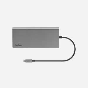 Belkin INC015BTSGY-CZ Station d'accueil USB 3.2 Gen 1 Type-C Aluminium - 2x USB-A, 2x USB-C, 2x HDMI 4K 60Hz, Ethernet, Power Delivery 100W - Miniature 2