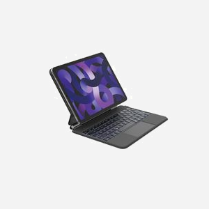 Belkin BBZ002FR-V2 Étui-Clavier Bluetooth Noir avec Pavé Tactile pour iPad Pro 11" (M4), Batterie 600mAh, Rétroéclairage, 192.8x252.6x17.2mm