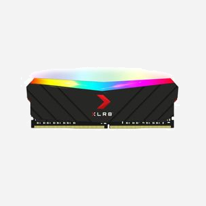 PNY XLR8 Mémoire DDR4 16GB 3200MHz CL16 1.35V XMP 2.0 DIMM 288-Pin, module 1x16GB, rétroéclairage RGB, pour PC/Serveur, compatible Windows