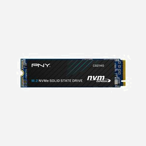 PNY CS2140 1 To SSD M.2 PCIe 4.0 NVMe 1.4 3D NAND, Lecture 3600 Mo/s, Ecriture 3200 Mo/s, AES 256-bit, 22x80mm - Miniature 1