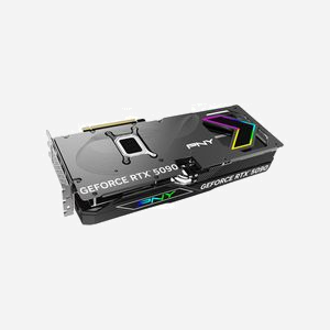 PNY GeForce RTX 5090 32GB GDDR7 EPIC-X RGB, 2010MHz, Boost 2410MHz, PCIe 5.0 x16, 3x DisplayPort 2.1b, HDMI 2.1b, CUDA 21760, TDP 575W - Miniature 2