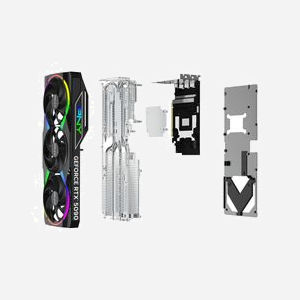 PNY GeForce RTX 5090 32GB GDDR7 EPIC-X RGB, 2010MHz, Boost 2410MHz, PCIe 5.0 x16, 3x DisplayPort 2.1b, HDMI 2.1b, CUDA 21760, TDP 575W - Miniature 4