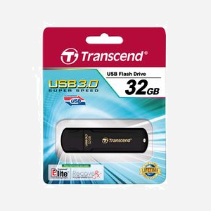 Transcend JetFlash 700 TS32GJF700 : Clé USB 32Go USB 3.2 Gen 1 Type-A, Compatible Windows, macOS (9.0+), Linux (Kernel 2.4.2+), Noir - Miniature 4