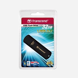 Transcend JetFlash 700 TS32GJF700 : Clé USB 32Go USB 3.2 Gen 1 Type-A, Compatible Windows, macOS (9.0+), Linux (Kernel 2.4.2+), Noir - Miniature 5