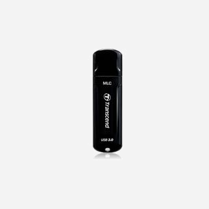 Transcend JetFlash 750 32GB USB 3.2 Gen 1 Type-A Boîtier Noir, Compatible Windows, macOS, Linux, Dimensions 69.5x19.8x8.8mm, Poids 10.3g - Miniature 1