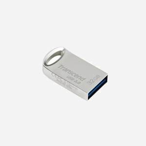 Transcend JetFlash 710 - Clé USB 32Go USB Type-A 3.2 Gen 1 (3.1 Gen 1) Argent, Corps Métal, Résistant Chocs/Poussière, Windows/macOS/Linux - Miniature 2