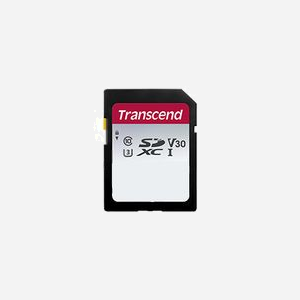 Transcend SDXC 300S 256GB Classe 10 UHS-I U3 V30 - Lecture 95MB/s, Ecriture 40MB/s - NAND Flash, Résistante Chocs/Température/Rayons X, IPX7 - Miniature 1