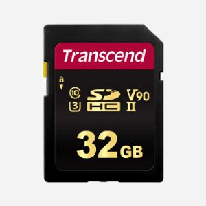 Transcend SDHC 700S 32Go UHS-II U3 V90 Classe 10, Lecture 285Mo/s, Ecriture 180Mo/s, Mémoire NAND, Résistante aux chocs et températures - Miniature 1